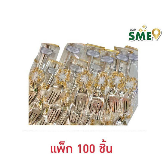 ช้อนทานข้าว 1คู่ แพ็กในถุง 100 ชิ้น