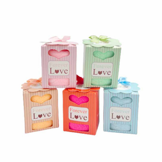 ผ้าขนหนู กล่องLove