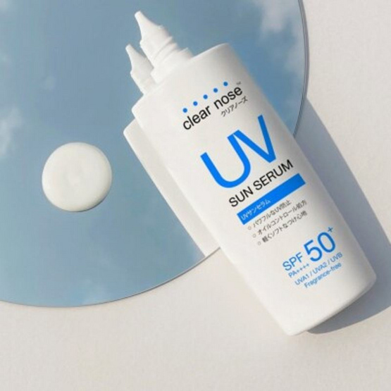 Clear Nose เซรั่มกันแดด UV Sun Serum SPF50+ PA++++ 80 มล.