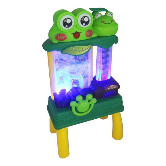 SR Toy เกมพินบอลกบน้อย Adventure of Bean-Eating Frog 1ชิ้น (คละสี)