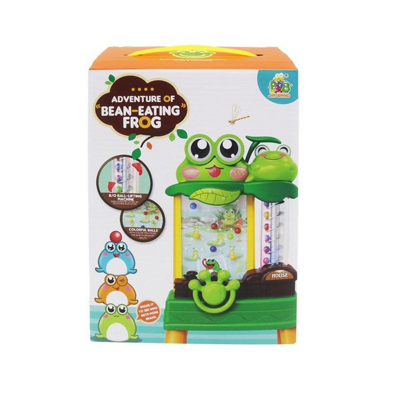 SR Toy เกมพินบอลกบน้อย Adventure of Bean-Eating Frog 1ชิ้น (คละสี)