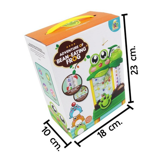 SR Toy เกมพินบอลกบน้อย Adventure of Bean-Eating Frog 1ชิ้น (คละสี)