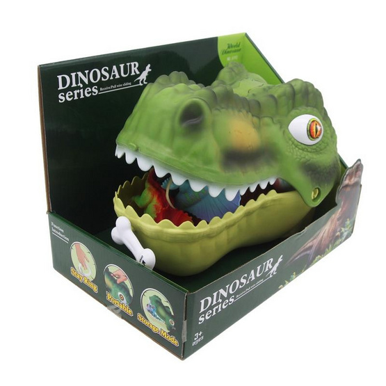 SR Toy ชุดโมเดลไดโนเสาร์ Dinosaur Series Receive Pull Wire Sliding 1ชิ้น (คละสี) SR Toy ชุดโมเดลไดโนเสาร์ Dinosaur Series Receive Pull Wire Sliding 1ชิ้น (คละสี)