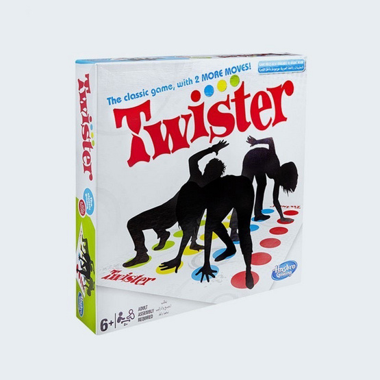 SR Toy เกมบอดี้ทวิสเตอร์ หมุนแล้วบิด Twister Board Game 1ชิ้น