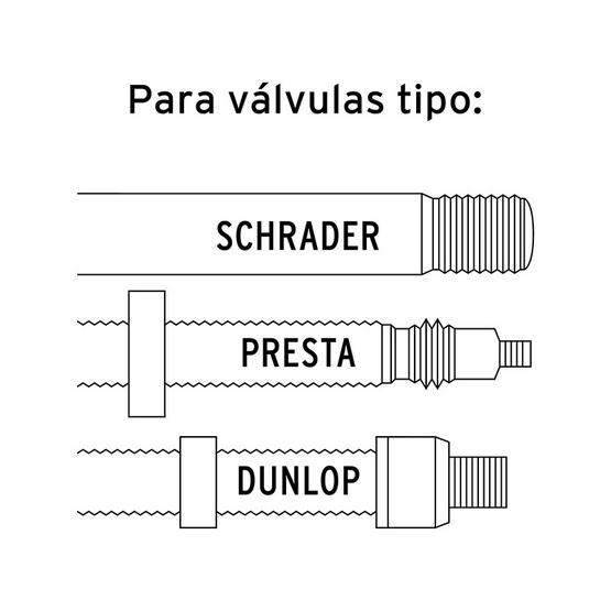 TRUPER เครื่องสูบลมมือ ความยาว 58.4 ซม 100 ปอนด์