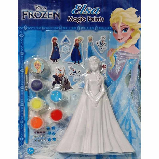 สมุดภาพระบายสี FROZEN SISTERS are magic + Elsa Magic Paint Set