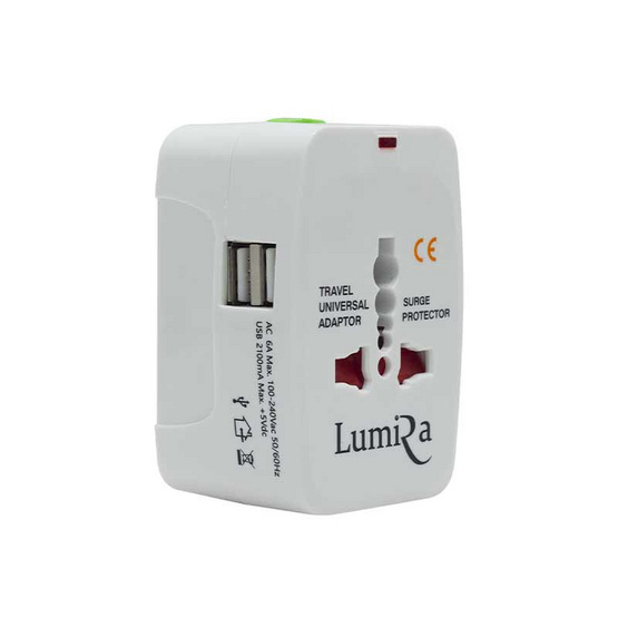 Lumira ปลั๊กอแดปเตอร์ Universal Plug Travel รุ่น LP-002U