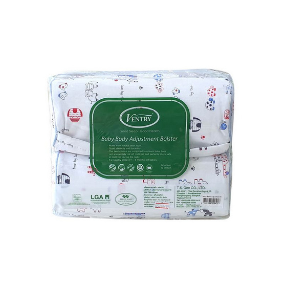 Ventry Baby Adjustment bolster หมอนข้างจัดท่า สำหรับเด็กแรกเกิด