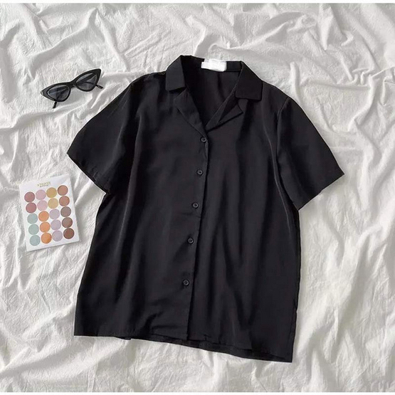 BP OFFICIAL เสื้อเชิ้ตเกาหลีแขนสั้น BP OFFICIAL เสื้อเชิ้ตเกาหลีแขนสั้น