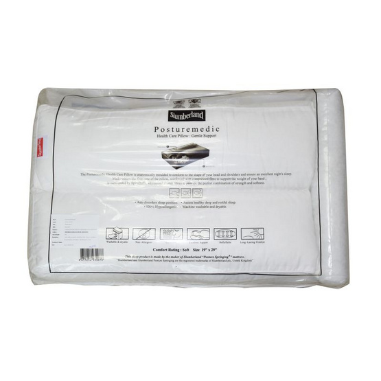 Slumberland Posturemedic Pillow หมอนหนุนเพื่อสุขภาพพร้อมไส้รีฟิล (106PMD) 1 แถม 1