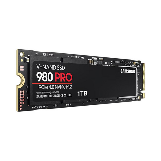 Samsung SSD รุ่น 980 PRO PCIe4 NVMe M.2 1TB