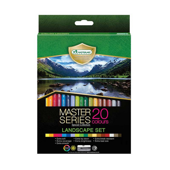 Master Series ดินสอสี 20 สี LANDSCAPE SET