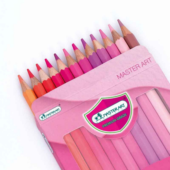 Master Art ดินสอสี 12 สี Special Collection - Pink