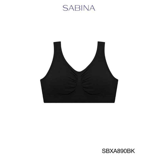 Sabina เสื้อชั้นใน ไม่มีโครง รุ่น Habpy Lady รหัส SVXA890ASFS (แพ็ก 2 ชิ้น) Sabina เสื้อชั้นใน ไม่มีโครง รุ่น Habpy Lady รหัส SVXA890ASFS (แพ็ก 2 ชิ้น)