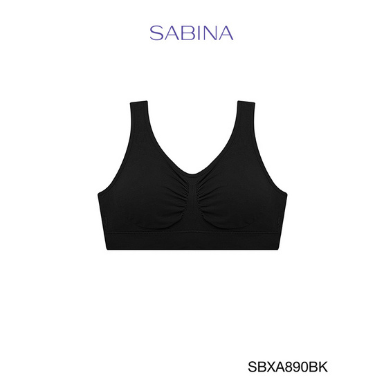 Sabina เสื้อชั้นใน ไม่มีโครง รุ่น Habpy Lady รหัส SVXA890ASFS (แพ็ก 2 ชิ้น)