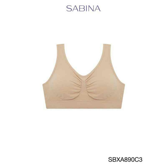 Sabina เสื้อชั้นใน ไม่มีโครง รุ่น Habpy Lady รหัส SVXA890ASFS (แพ็ก 2 ชิ้น) Sabina เสื้อชั้นใน ไม่มีโครง รุ่น Habpy Lady รหัส SVXA890ASFS (แพ็ก 2 ชิ้น)
