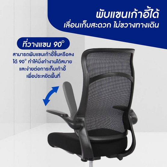 ADAM เก้าอี้ทำงานเพื่อสุขภาพ DOT2 ERGO CHAIR GRAVITY