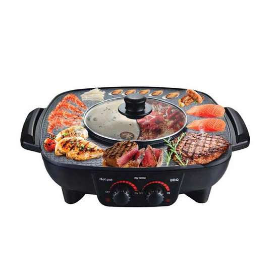 My Home เตาปิ้งย่างพร้อมหม้อต้ม 2 ซุป รุ่น SK-3101
