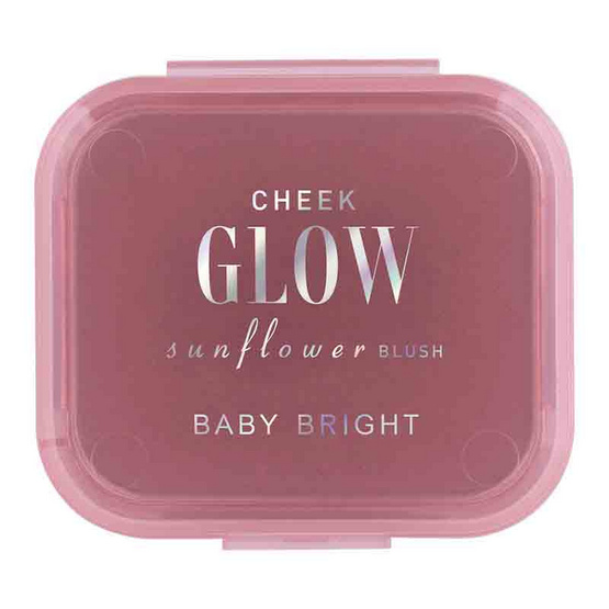 Baby Bright บลัชออน Cheek GlowSunflowerBlush 5.2 กรัม