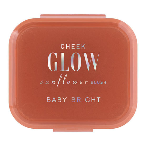 Baby Bright บลัชออน Cheek GlowSunflowerBlush 5.2 กรัม