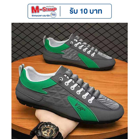 DAZZLING รองเท้าผ้าใบชาย Slipon รุ่น DZ-6699