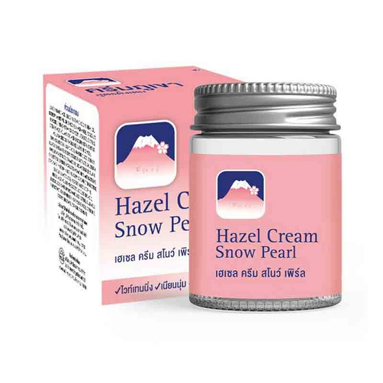 FUJI ครีมบำรุงผิวหน้า Hazel Cream Snow Pearl 50 กรัม FUJI ครีมบำรุงผิวหน้า Hazel Cream Snow Pearl 50 กรัม