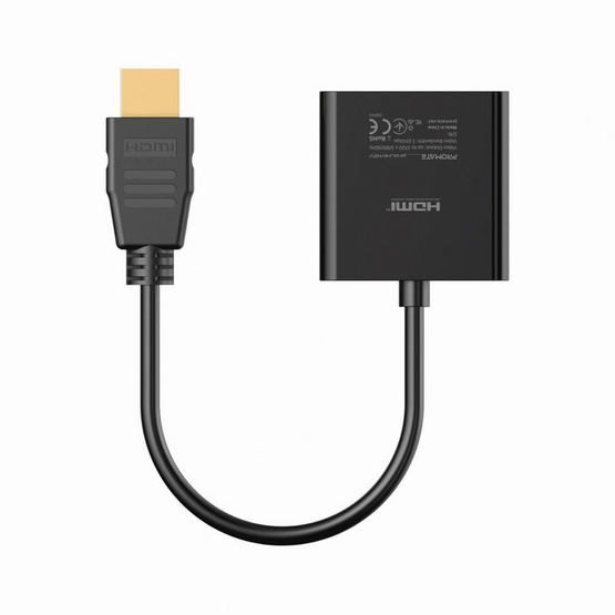 PROMATE อุปกรณ์แปลงสัญญาณ HDMI to VGA Adaptor Kit รุ่น ProLink-H2V