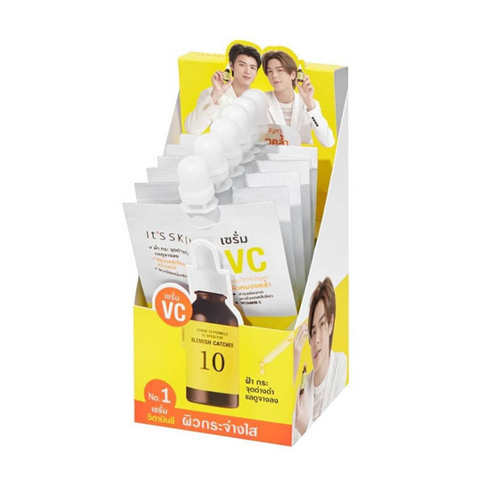 its skin เซรั่มบำรุงผิวหน้า Power 10 Formula VC Advanced 6 มล. (แพ็ก 6 ชิ้น)