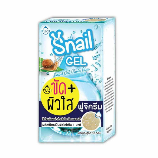 FUJI เจลหอยทาก Cream Snail Gel With Gluta Plus 10 กรัม (แพ็ก 6 ชิ้น)