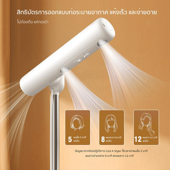 Cool A Styler ไดร์เป่าผมตั้งพื้น Hair Dryer 1700 วัตต์