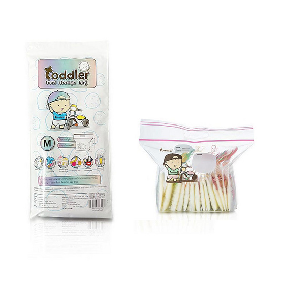 Toddler ถุงอเนกประสงค์สำหรับเด็ก M (10 ใบ/กล่อง) (แพ็ก 2 ชิ้น)