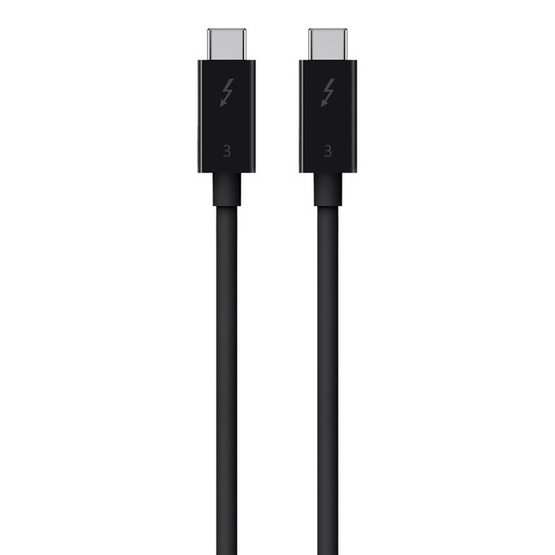 Belkin สายสัญญาณ Thunderbolt 3 USB-C to USB-C 100W (F2CD084bt0.8MBK)