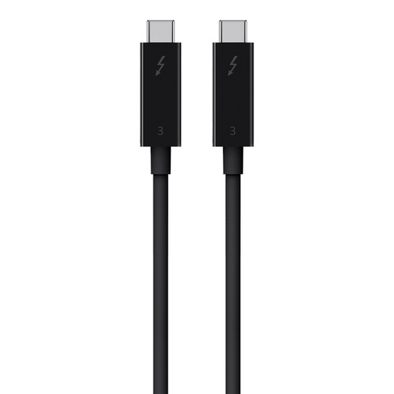 Belkin สายสัญญาณ Thunderbolt 3 USB-C to USB-C 100W (F2CD085bt2M-BLK)