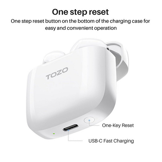 TOZO หูฟังบลูทูธแบบ True Wireless รุ่น A3