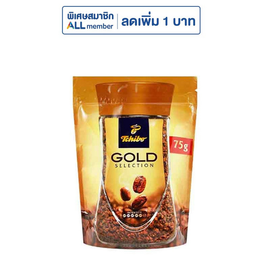ทชิโบโกลด์ ซีเล็คชั่น กาแฟสำเร็จรูป แบบถุง 75 กรัม