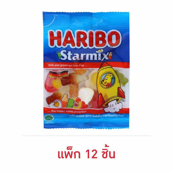 ฮาริโบ้ กัมมี่สตาร์มิกซ์ 45 กรัม (แพ็ก 12 ชิ้น)