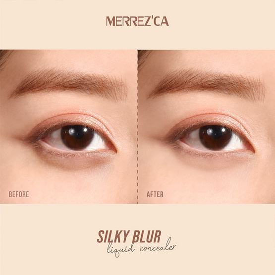 Merrezca คอนซีลเลอร์ Silky Blur Liquid Concealer 5 กรัม (แพ็ก 6 ชิ้น)