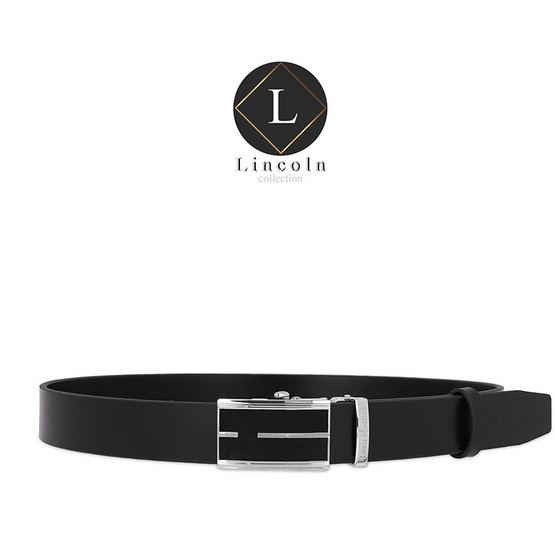 Louis Montini Automatic Belt เข็มขัดหนังแท้ หัวออโต้เมติก เข็มขัดผู้ชาย หนังวัวแท้