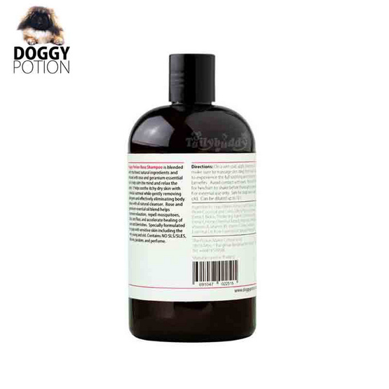 Doggy Potion Rose Shampoo แชมพูสูตรโรส สำหรับลูกสุนัขแพ้ง่าย