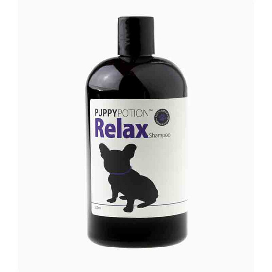 Puppy Potion สูตร Relax แชมพูสุนัขแพ้ง่าย ฆ่าเชื้อแบคทีเรีย ยับยั้งยีสต์ กลิ่นหอมสปา