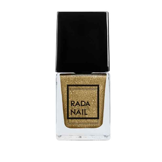 Rada Nail น้ำยาทาเล็บ 11 มล. กากทราย ทอง