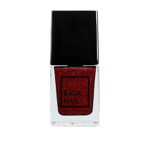 Rada Nail น้ำยาทาเล็บ 11 มล. กากทราย แดง