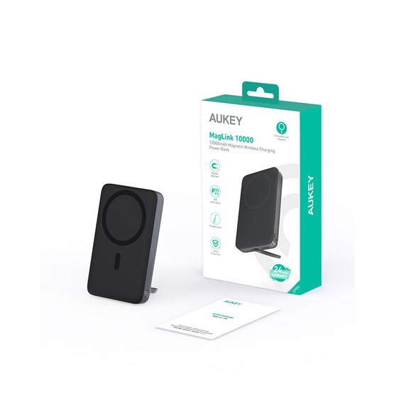 Aukey Power Bank Wireless 10000 mAh รุ่น PB-MS02