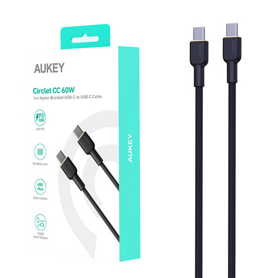 Aukey สายชาร์จ Type-C รุ่น CB-NCC2