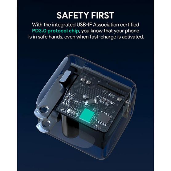 Aukey หัวชาร์จ รุ่น PA-B1L