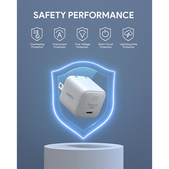 Aukey หัวชาร์จ รุ่น PA-B1L