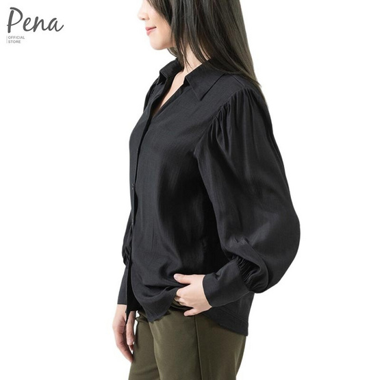 Pena house เสื้อเชิ๊ตแฟชั่น แขนบอลลูน รุ่น POSL092304