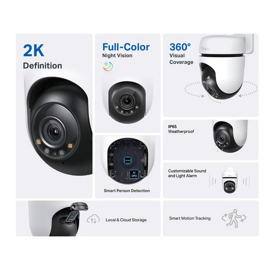 Tp-Link IP Camera รุ่น Tapo C510W