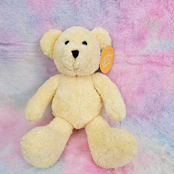 Take Toys Bear ตุ๊กตาหมีขนปุย 11 นิ้ว สี Yellow