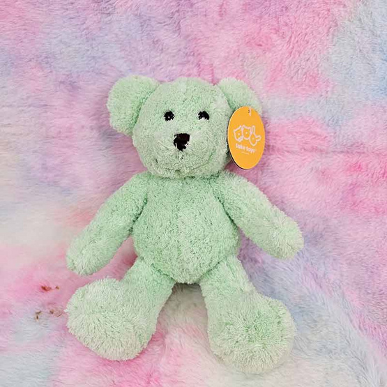 Take Toys Bear ตุ๊กตาหมีขนปุย 11 นิ้ว สี Green